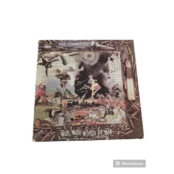 The Committee – Wide Wide World Of War - VINYL RECORD LP - Picture 1 of 3